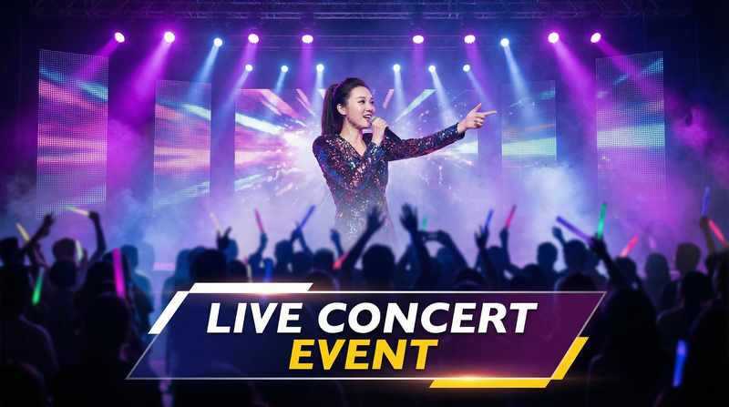 蜜桃 - 演唱会现场视频